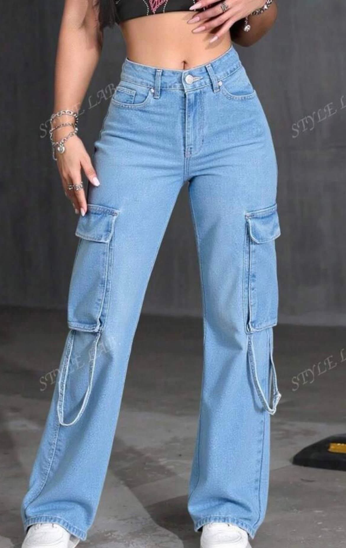 K pantalón mezclilla con bolsillos
